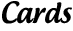 Tarjetas
